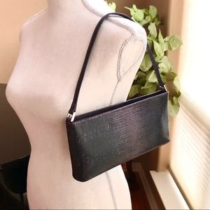 Ann Taylor Leather Embossed Small Bag Never Used